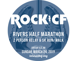 9th Annual Rock CF Rivers Half Marathon, 2 Person Relay & 5K Run/Walk 9th Annual Rock CF Rivers Half Marathon, 2 Person Relay & 5K Run/Walk