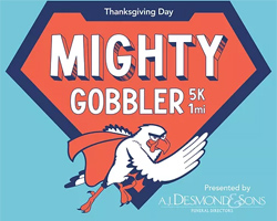 Mighty Gobbler 5k and 1 Mile