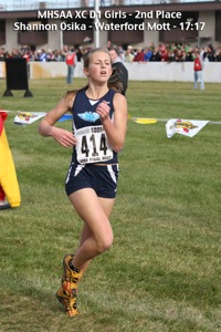 Shannon Osika D1 Runner-up