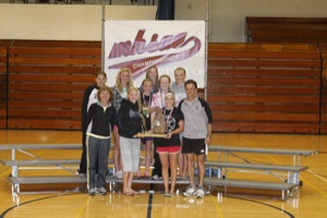 D1 Girls 2nd- Gladstone