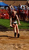 Class D Girl's Long Jump Action!