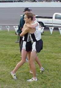Class C Action at the '99 State Meet
